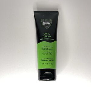 Strawberry Leopard Curl Cream For Vivid Color - 4 oz - Med Hold, Protects Frizz